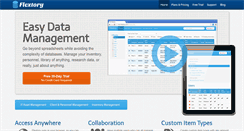 Desktop Screenshot of flextory.com